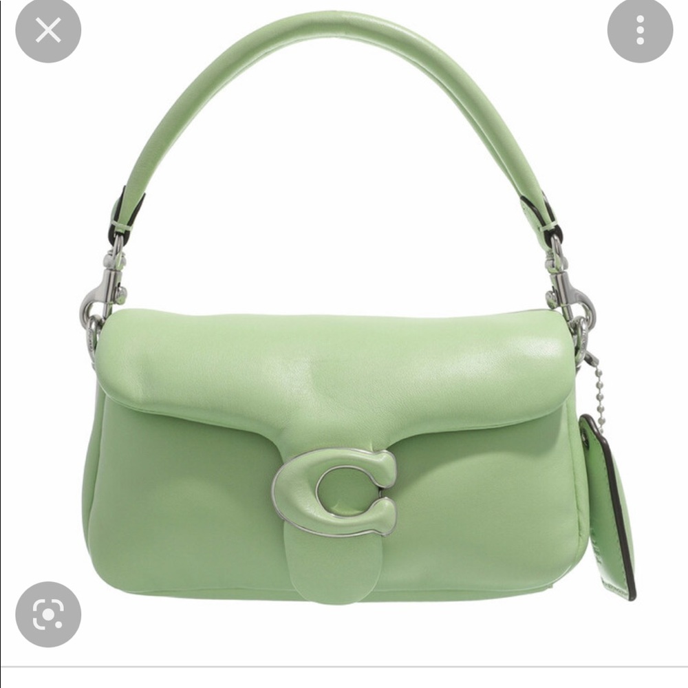coach tabby 18 inch pistachio